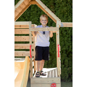 Parque Infantil para Jardín Climb Tower 42 con Colulmpio Doble