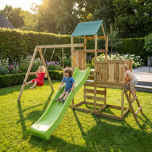 Carregar imatge al visor de la galeria, Parque Infantil de Madera Max-Play 3.1 con Tobogán
