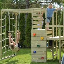 Carregar imatge al visor de la galeria, Parc Infantil per a Jardí Nordic Adventure House amb Gronxador, Tobogan, Gimnàs i Cuina
