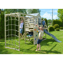 Carregar imatge al visor de la galeria, Parc Infantil per a Jardí Nordic Adventure House amb Gronxador, Tobogan i Gimnàs
