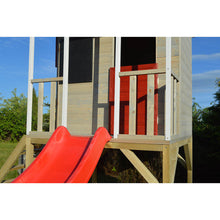 Carregar imatge al visor de la galeria, Parc Infantil per a Jardí Summer Adventure House amb Tobogan, Gronxador i Cuina
