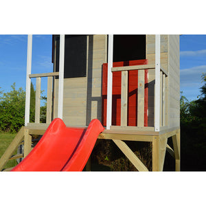 Parc Infantil per a Jardí Summer Adventure House amb Tobogan, Gronxador i Cuina