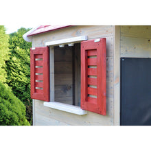 Carregar imatge al visor de la galeria, Parc Infantil per a Jardí Summer Adventure House amb Tobogan, Gronxador i Cuina

