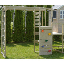 Carregar imatge al visor de la galeria, Parc infantil per a Jardí Summer Adventure House amb Tobogan, Gronxador i Gimnàs
