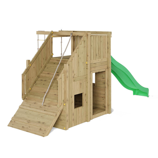 Parque Infantil Fungoo RAMPHOUSE con Tobogán