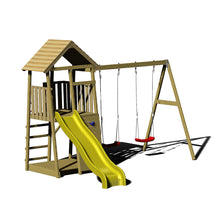 Load image into Gallery viewer, Torre Junior 5 Children&#39;s Park with climbing wall
