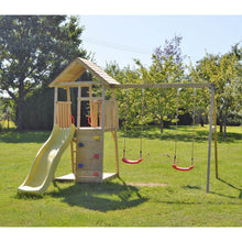 Load image into Gallery viewer, Torre Junior 5 Children&#39;s Park with climbing wall

