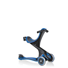 Cargar imagen en el visor de la galería, Patinete con asiento 3 en 1 Go Up Comfort - Azul marino
