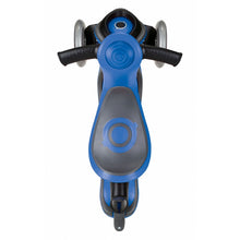 Cargar imagen en el visor de la galería, Patinete con asiento 3 en 1 Go Up Comfort - Azul marino
