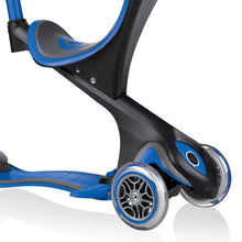 Cargar imagen en el visor de la galería, Patinete con asiento 3 en 1 Go Up Comfort - Azul marino
