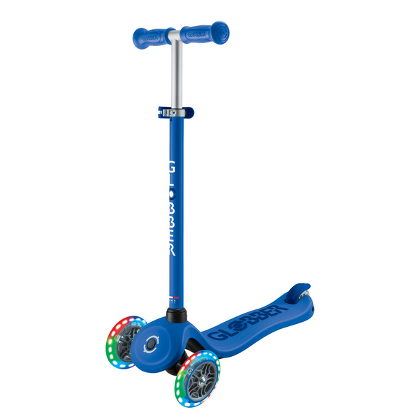 Patinete 3 en 1 con asiento Go Up Sporty con luces V2 - Azul