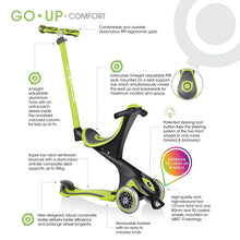 Cargar imagen en el visor de la galería, Patinete con asiento 3 en 1 Go Up Comfort - Rosa
