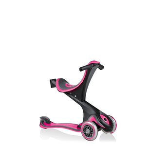 Patinete con asiento 3 en 1 Go Up Comfort - Rosa