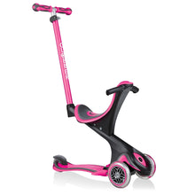 Cargar imagen en el visor de la galería, Patinete con asiento 3 en 1 Go Up Comfort - Rosa
