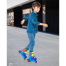 Load image into Gallery viewer, Molto 2 in 1 Inline Skates for Kids Size 31-34 - Blue
