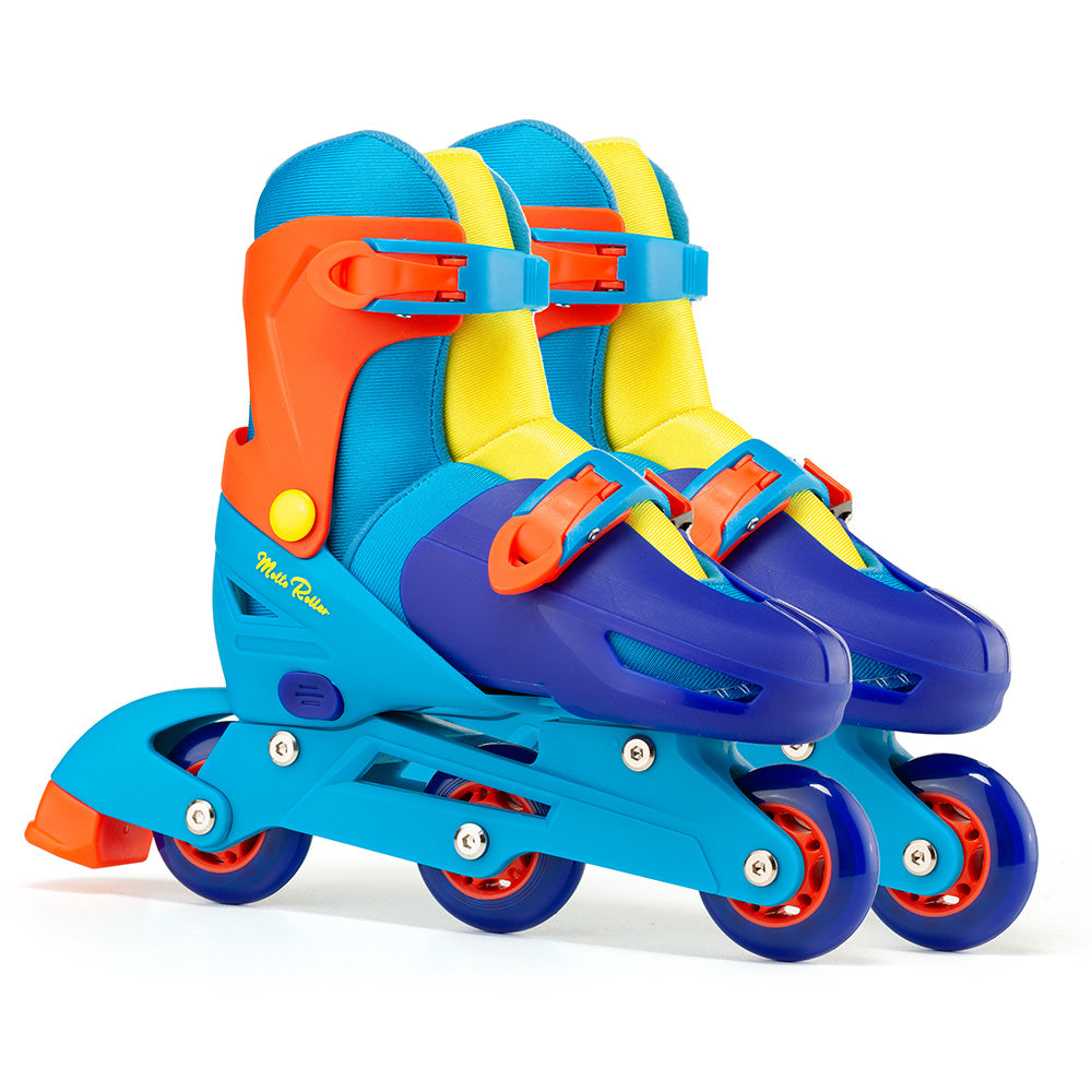 Molto 2 in 1 Inline Skates for Kids Size 31-34 - Blue