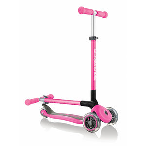 Patinete Primo Plegable a tres ruedas - Rosa