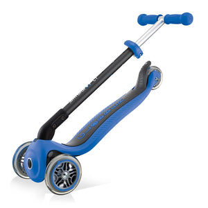 Patinete con asiento 3 en 1 Go Up Plegable Plus - Azul