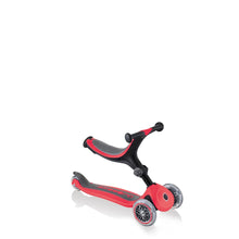 Cargar imagen en el visor de la galería, Patinete con asiento 3 en 1 Go Up Plegable Plus - Rojo
