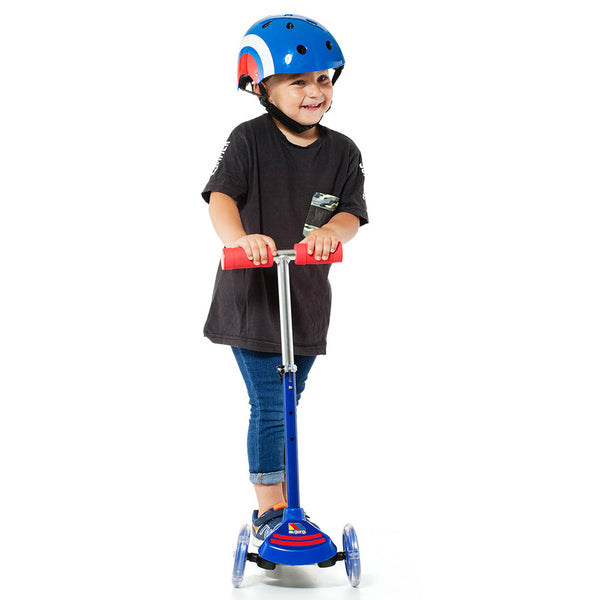 Patinete para niños con Luces – Maxi Scooter Azul