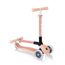 Load image into Gallery viewer, Eco Foldable Junior Scooter with three wheels - Peach
