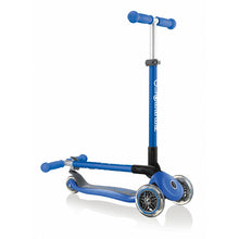 Load image into Gallery viewer, Primo Foldable Scooter three wheeled - Blue
