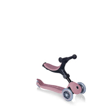 Cargar imagen en el visor de la galería, Patinete 3 en 1 con asiento Ecológico Go Up Plegable - Frambuesa
