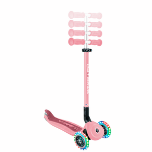 Patinete evolutivo Globber Go Up Active Luces 360 - Rosa