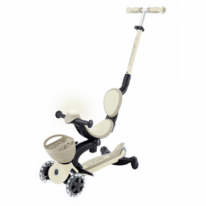 Patinete evolutivo Go Up Baby Deluxe Lights 360 - Taupe