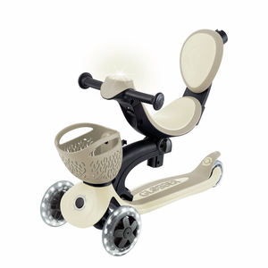 Patinete evolutivo Go Up Baby Deluxe Lights 360 - Taupe