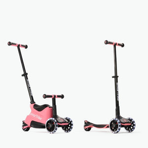 Patinete Evolutivo SmarTrike Xtend Scooter+Ride On Salmon Pink