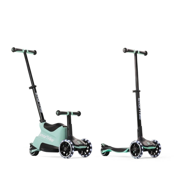 Patinete Evolutivo SmarTrike Xtend Scooter+Ride On Soft Green