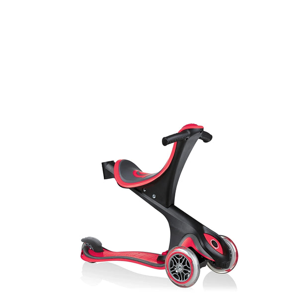 Patinete con asiento 3 en 1 Go Up Comfort - Rojo