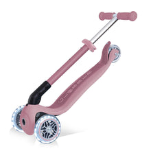 Load image into Gallery viewer, Eco Foldable Junior Scooter with three wheels - Raspberry
