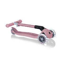 Load image into Gallery viewer, Eco Foldable Junior Scooter with three wheels - Raspberry
