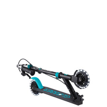 Cargar imagen en el visor de la galería, Patinete Globber Flow Element Junior Luces Led Blancas - Black Teal
