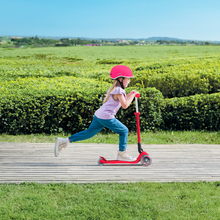 Carregar imatge al visor de la galeria, Patinete Primo Plegable con Luces a tres ruedas - Rojo
