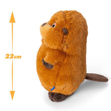 Carregar imagem no visualizador da galeria, Peluche Hoppers Castor Mabel 22 cm
