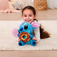 Load image into Gallery viewer, Stitch Plush with Donut Disney 25 cm
