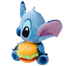 Carregar imagem no visualizador da galeria, Peluche Stitch con Hamburguesa Disney 25 cm
