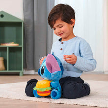 Carregar imagem no visualizador da galeria, Peluche Stitch con Hamburguesa Disney 25 cm
