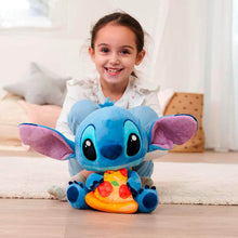 Carregar imagem no visualizador da galeria, Peluche Stitch con Pizza Disney 25 cm

