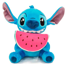 Cargar imagen en el visor de la galería, Peluche Stitch con Sandía Disney 25 cm
