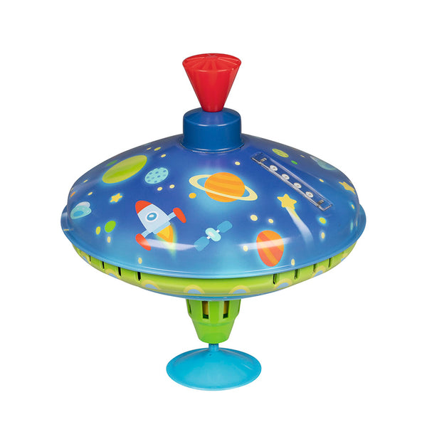 Peonza Zumbadora del Universo con Luzes LED Goki