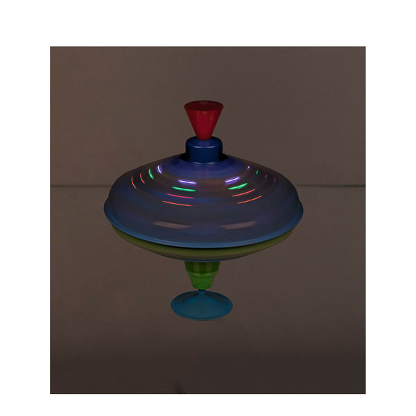 Peonza Zumbadora del Universo con Luzes LED Goki