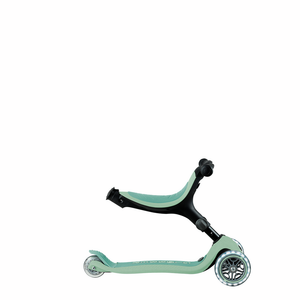 Patinete con asiento 3 en 1 con luces Go Up Active Ecologic - Pistacho