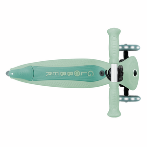Patinete con asiento 3 en 1 con luces Go Up Active Ecologic - Pistacho