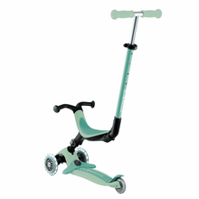 Cargar imagen en el visor de la galería, Patinete con asiento 3 en 1 con luces Go Up Active Ecologic - Pistacho
