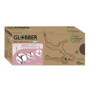 Patinete con asiento 3 en 1 con luces Go Up Active Ecologic - Berry