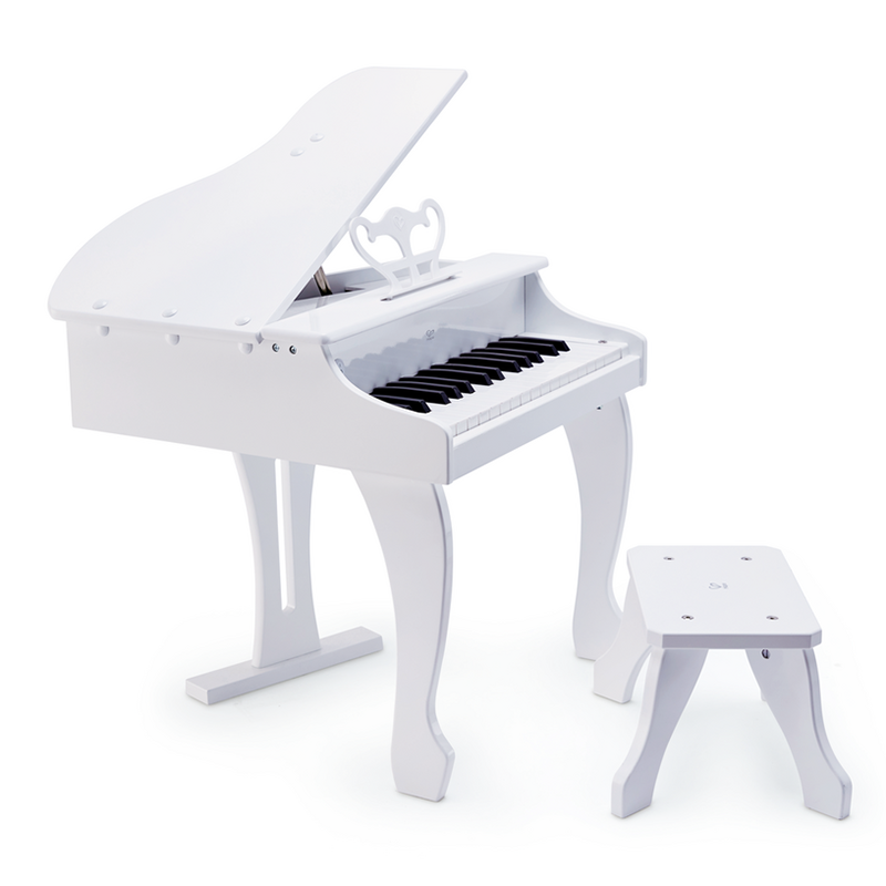 Piano de cola de lujo blanco Hape